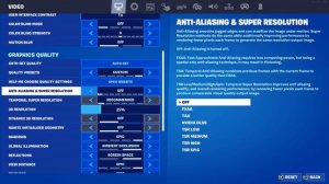 Как исправить размытый экран в Fortnite