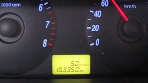 Минимальный расход бензина Hyundai Elantra XD 1.8 часть 3