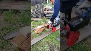Бензопила урал 2 электрон в работе