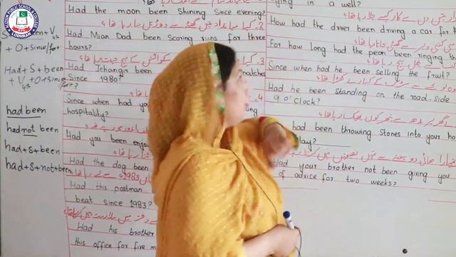 Past perfect continuous tense|Lecture 40| Class 9th| English| Mam Shazia смотреть онлайн