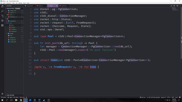 Building an API in Rust (part 2) смотреть онлайн