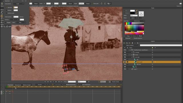How to Make a Monty Python Animation in Moho