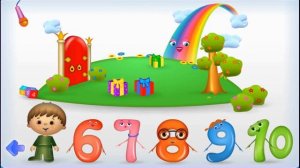 Учим счет цифры на английском до 10 видео для детей