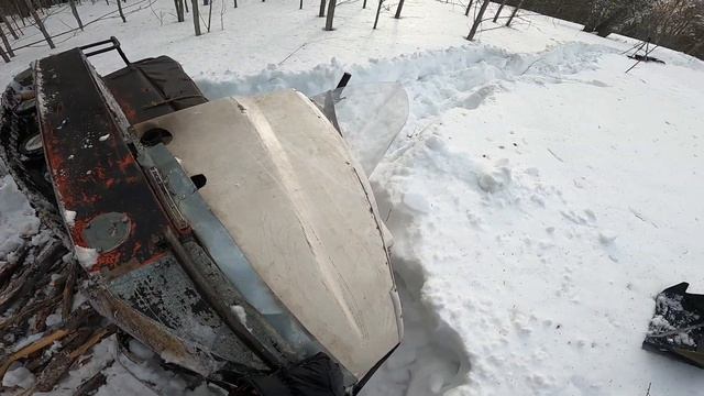 Снегоход буран весной Март VS Февраль смотреть онлайн