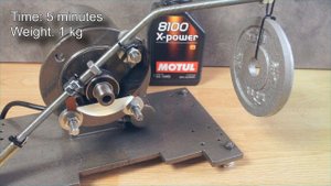 Motul 8100 X-Power 10W60 Jak skutecznie olej chroni silnik? 100°C