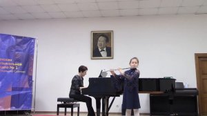 И.Штёльцель -Менуэт; Б.Березовский - Романс.Тарусова Лейла Викторовна,флейта,соло,16.02.2021 г