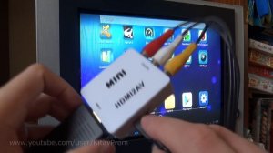 Переходник HDMI на тюльпаны