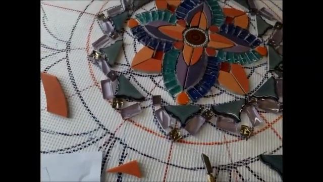 Margarets Mandala Mosaic Part 1 Friday 19 March 2021