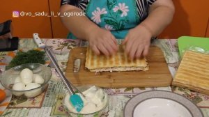 Покоряет Сразу! Закусочный Торт Наполеон На Новогодний Стол.