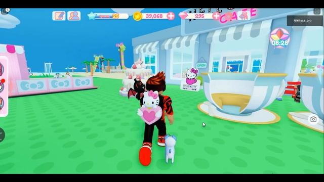 Бесплатный капюшон в РОБЛОКС в виде зайчика #roblox #бесплатныевещироблокс #роблоксер