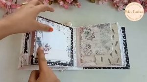 Pink smoke fairy scrapbook | Dress my craft | Online scrapbooking workshop | DIY | Art | Scrapbook