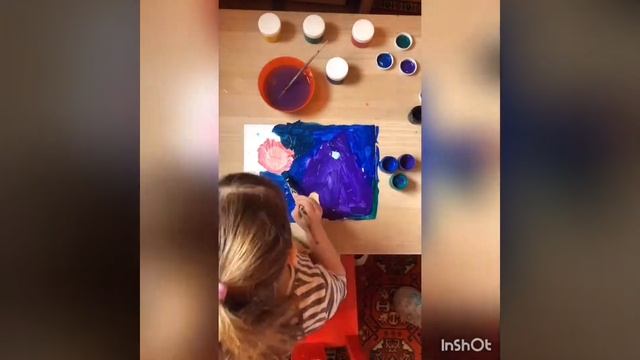 Мастер-класс по рисованию "Космос" смотреть онлайн