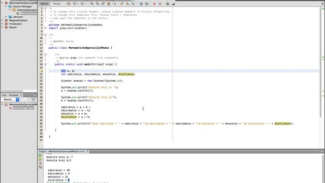 Java Programiranje 04 - Matematicke operacije i modul смотреть онлайн