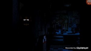 fnaf 1 скример Фредди без света