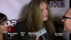 Sabastian Bach talks w Eric Blair about the feud w Nikki Sixx @ Bass Player Live 2013