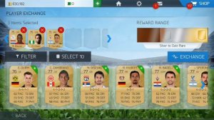 Fifa 16 UT Android iOS Mobile Pack Opening And Player Exchange (100000000 YEARS OLD VIDEO DURING KO