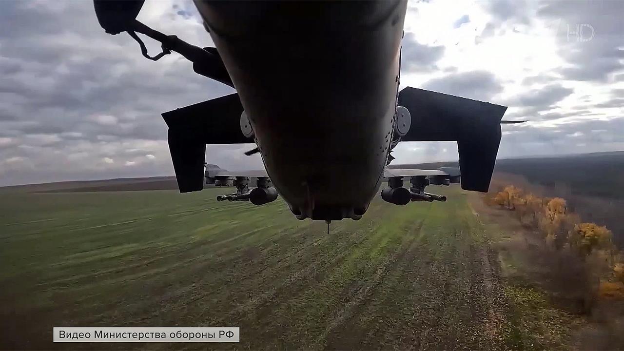 Укрепрайоны и бронетехнику противника уничтожают российские "Аллигаторы"