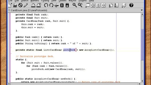 Что нового в JAVA 5. Пример использования типа Enum. Урок 148