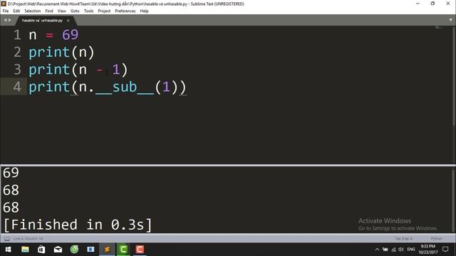 [Khóa học lập trình Python cơ bản] - Bài 15: Hashable và Unhashable trong Python | HowKteam