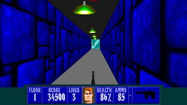 Wolfenstein 3D TC for ZDoom - E6L1 - All Secrets - I Am a Death Incarnate смотреть онлайн