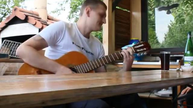 Она не вышла замуж (самый простой вариант) на гитаре. смотреть онлайн