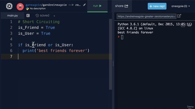 *New* Python Full Course 2023 - Short Circuiting in Python 2023