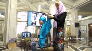 Как красиво завязать платок на голову,  Мастер класс «Искусство носить платок»