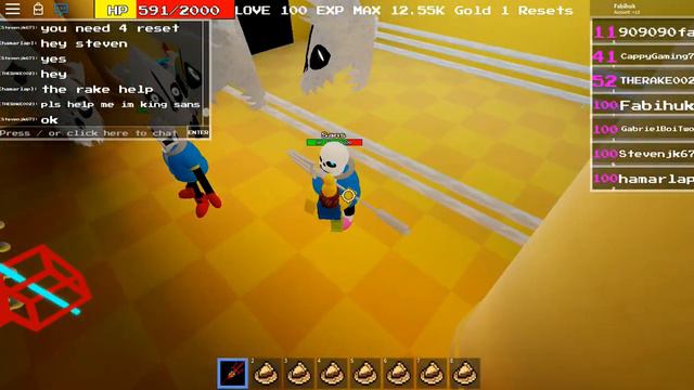 Undertale Monster Mania Reborn (UTMMR) Disbelief Papyrus. смотреть онлайн