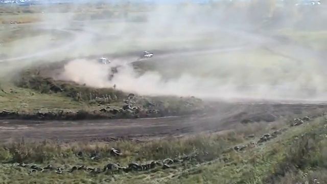 Автокросс. Красноярск 2011. 5й этап. Класс Т1-2500 (УАЗ) смотреть онлайн