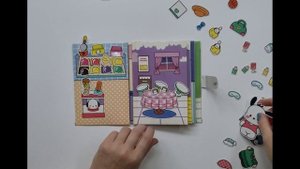 ТВОРЧЕСКАЯ ИГРА КНИГА-ДОМИК POCHACCO