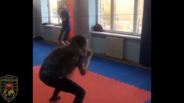 Отделение НАДО Макеевка  Кикбоксинг смотреть онлайн