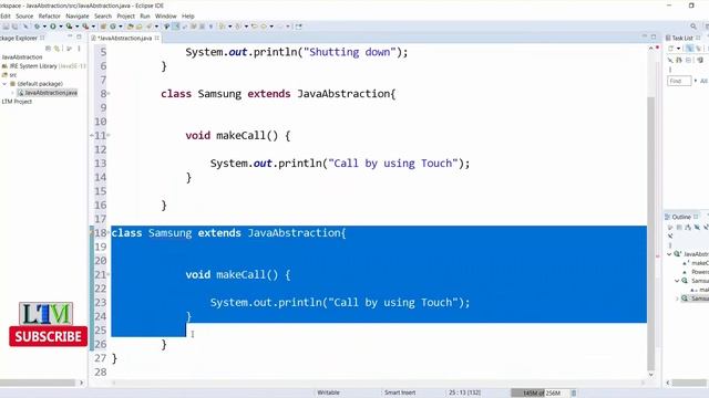16. Abstract Class and Method | JAVA Programming বাংলা টিউটোরিয়াল