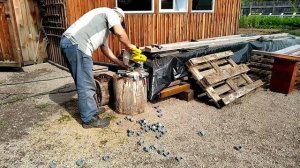 Фундамент под гараж 5,5 на 7 , плита перевёрнутая чаша.