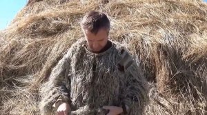 Маскировочный костюм Desert Ghillie Suit (жухлая трава) - обзор