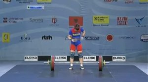 2013 European Weightlifting Championships, Women 53 kg \ Тяжелая Атлетика. Чемпионат Европы