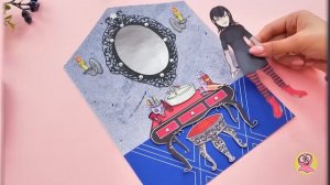 Домики для принцессы и вампирши || Простые поделки из бумаги