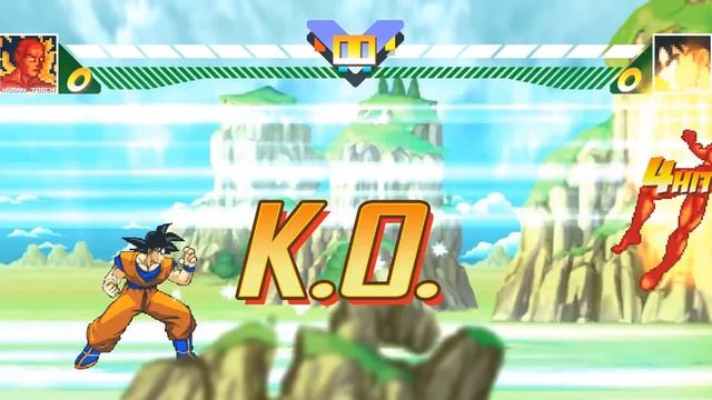 Goku (Dragonball Z) vs Human Torch (Marvel Comics) - Ultimate Mugen Fight 2016 смотреть онлайн