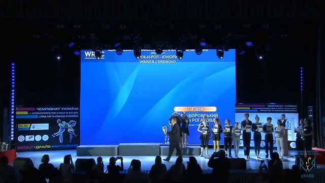 Награждение Юниоры, Харьков, акробатический рок-н-ролл 2021-12-04