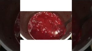 Вишневый конфитюр. Начинка для торта, можно мазать на тост, добавить в капкейк. Очень вкусно.