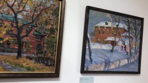 "Образ дома Льва Толстого" - открытие выставки художника-пейзажиста Олега Владимировича Толстого