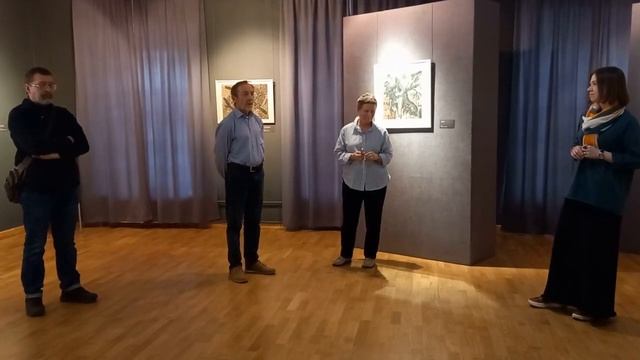 Выставка Сергея Пшизова на фестивале Art Non-stop. 11. 04. 2023. Ярославский художественный музей.