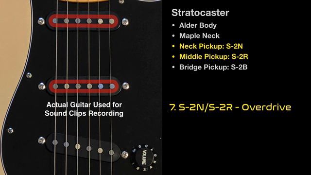 CJLab Single Coil Series S-2 (SIB) on Stratocaster - Sound Clips смотреть онлайн