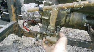 Самодельный полноприводный квадроцикл из ВАЗ 2109 с Новокузнецка  В процессе