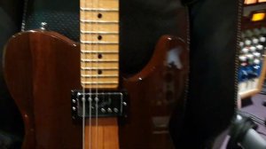 Fender American Select Deluxe Telecaster HH Flame Neck Heartwood Body