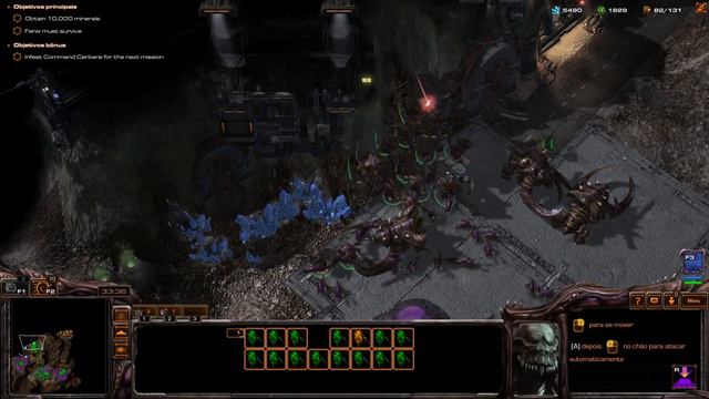 Starcraft Broodwar - Campanha Zerg #3 - The Kel-Morian Combine (Engine do SC2) pt-br смотреть онлайн