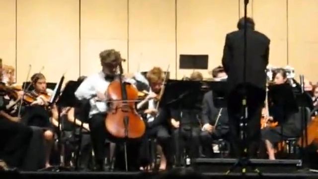 Cello Solo - Daniel Cropp- Allegro - Kabalevsky Concerto No. 1