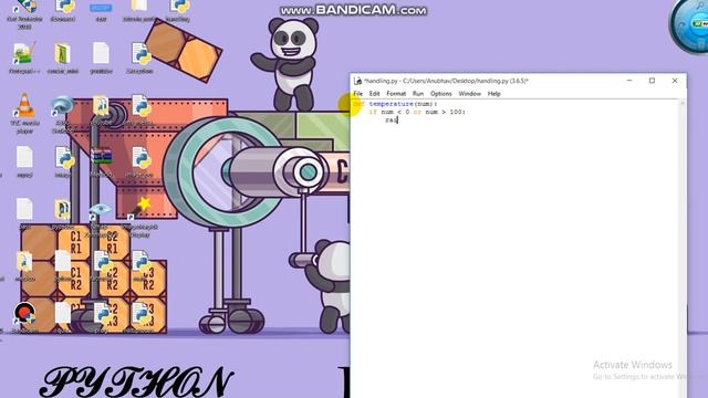 Python for beginner try....except block