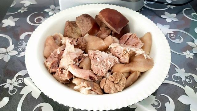 ?Печеночный холодец по рецепту моей бабушки.