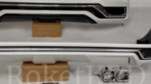 Обвес Toyota Land Cruiser 200 2016+ Modellista 2 выхлопа