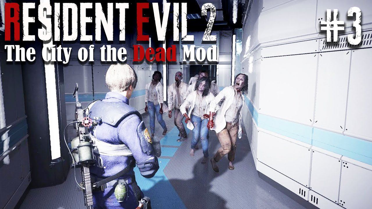Resident Evil 2 Remake ►New MOD The City of the Dead ► (Leon A) #3 смотреть онлайн